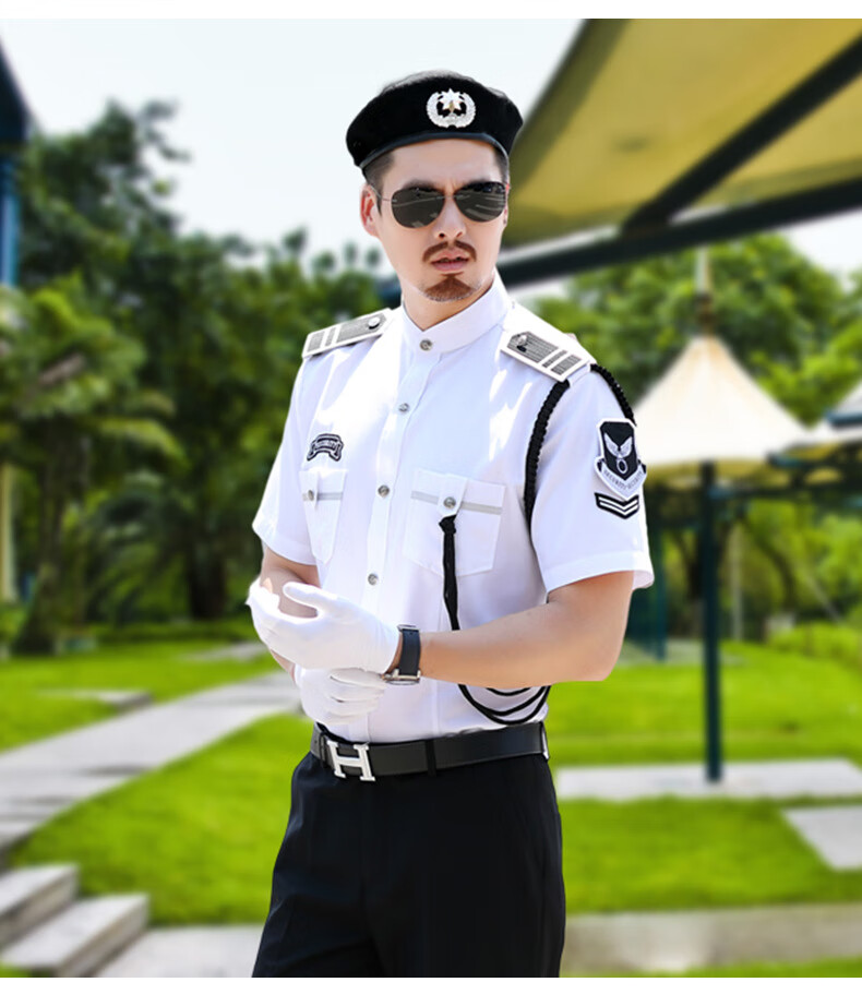 保安服短袖_保安短袖服装可以打领带嘛_保安短袖服装及价格