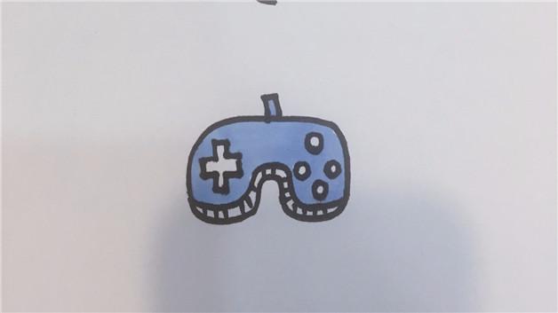 游戏机的简笔画_画笔画的游戏_简笔画画风游戏