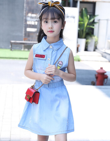 儿童裙子女装夏季最漂亮最凉快_儿童女夏装连衣裙_儿童女裙夏季9-10岁