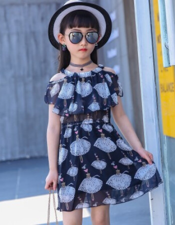 儿童女裙夏季9-10岁_儿童裙子女装夏季最漂亮最凉快_儿童女夏装连衣裙