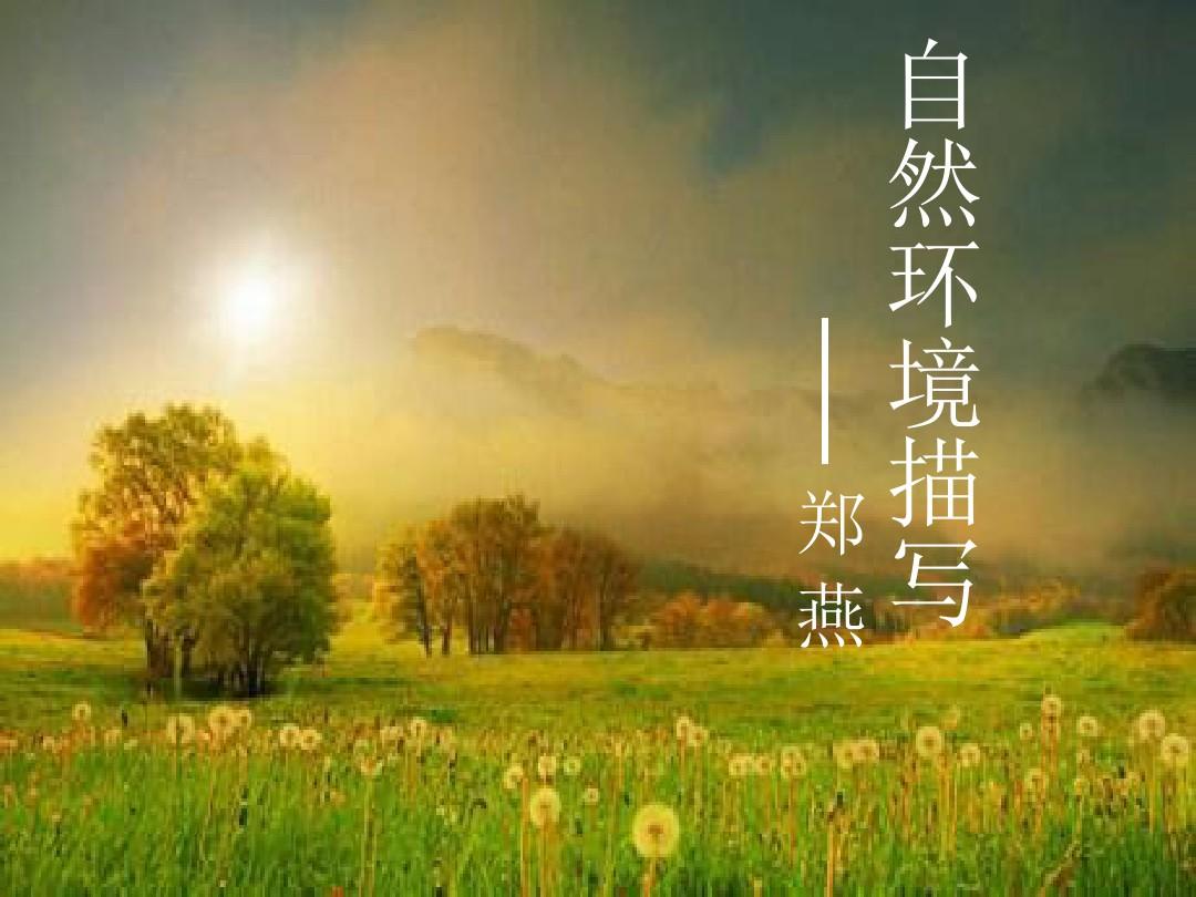 开头描写环境的句子_百搭的环境描写开头_开头百搭描写环境的句子