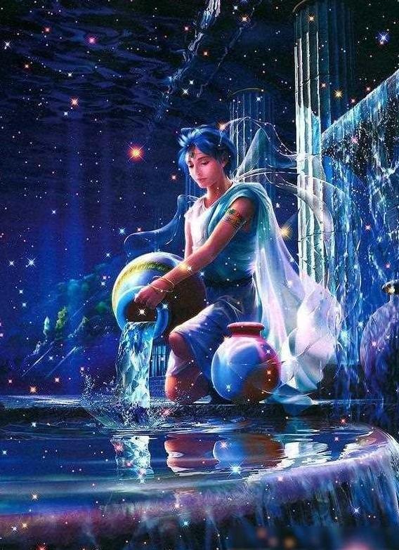 男生水瓶座三次元图片_水瓶座二次元少女图片_水瓶座的二次元动漫人物