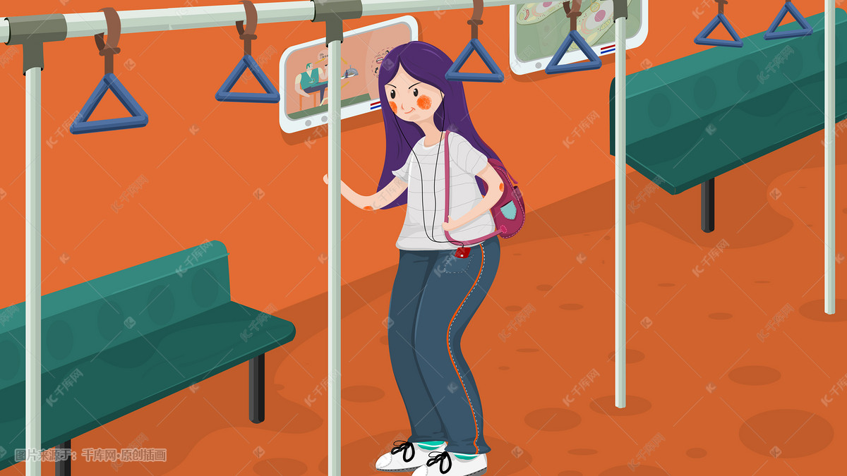 地铁女孩4-地铁女孩：那个如光般照亮暗淡车厢的神秘身影