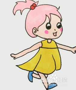 笔画人物漫画可爱简单又漂亮_笔画人物头像_漫画人物简笔画可爱
