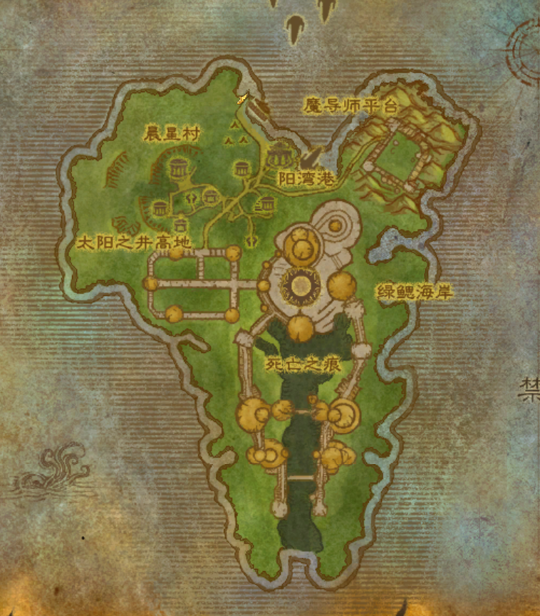 德拉诺地图_德拉诺地图高清大图_魔兽世界诺拉德怎么去