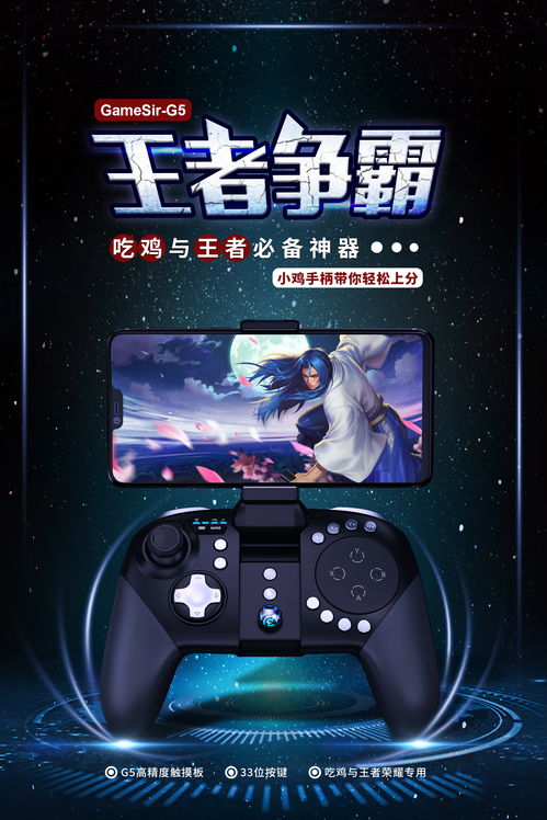 游戏柄海报,游戏柄海报中的潮流与激情